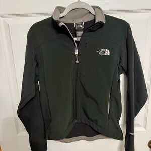 The North Face Dark Green and Gray Jacket